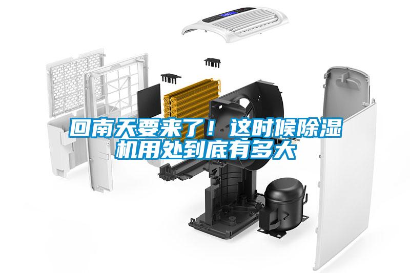 回南天要来了！这时候香蕉视频国产APP下载机用处到底有多大