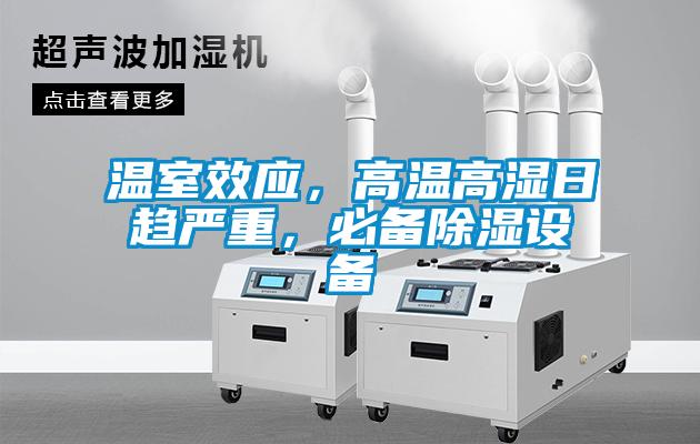 温室效应，高温高湿日趋严重，必备香蕉视频国产APP下载设备