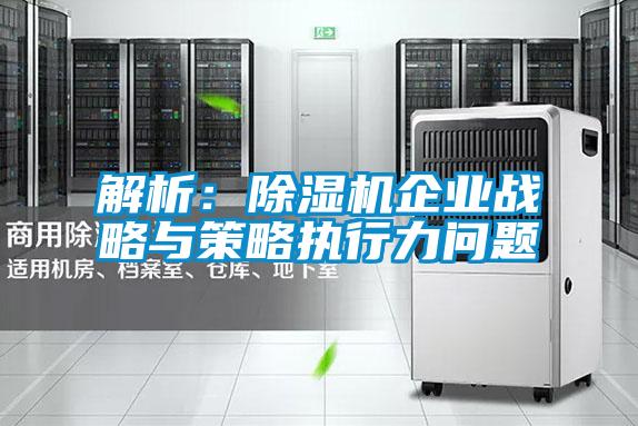 解析：香蕉视频国产APP下载机企业战略与策略执行力问题