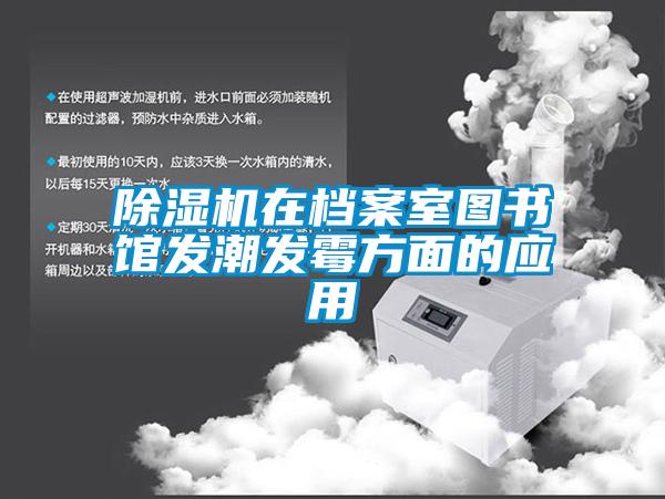 香蕉视频国产APP下载机在档案室图书馆发潮发霉方面的应用