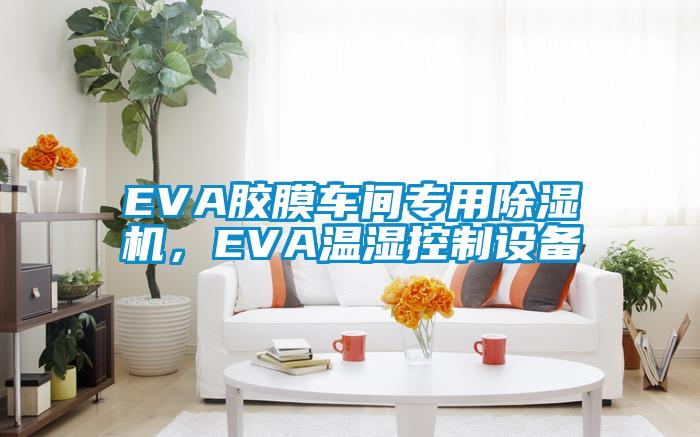 EVA胶膜车间专用香蕉视频国产APP下载机，EVA温湿控制设备