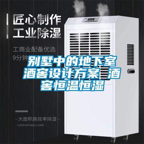 别墅中的地下室酒窖设计午夜香蕉视频 酒窖恒温恒湿
