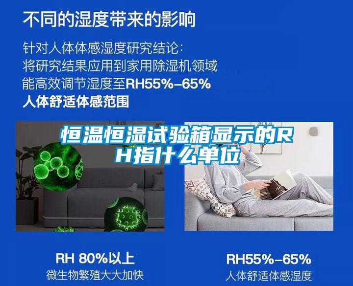 恒温恒湿试验箱显示的RH指什么单位