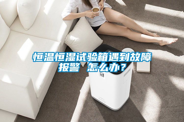 恒温恒湿试验箱遇到故障报警 怎么办？