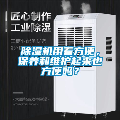 香蕉视频国产APP下载机用着方便，保养和维护起来也方便吗？