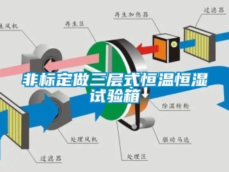 知识百科非标定做三层式恒温恒湿试验箱