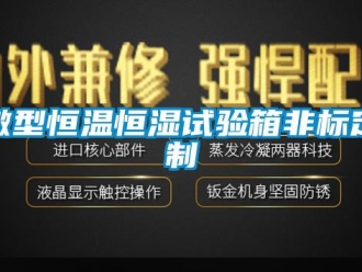 知识百科微型恒温恒湿试验箱非标定制